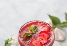 Daiquiri φράουλα χωρίς ζάχαρη