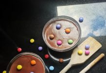 Πρωτεϊνική πουτίγκα σοκολάτας