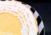 Κέτο λεμονόπιτα με καρύδα